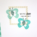 With Love Butterfly Card