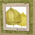 You Make Me Smile Leaves Card