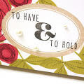 To Have & To Hold Card - detail