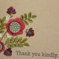 Thank You Kindly Bouquet Card
