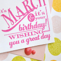 It's Your Birthday Card Detail