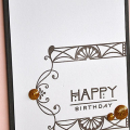 Framed Happy Birthday Card
