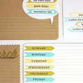 Journal Cards for Monthly Moments