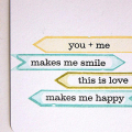 You + Me Journal Card
