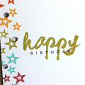Happy Birthday Star Card