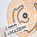 A-maze-ing Birthday Wish Card Detail