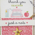 Thank You Teacher Card