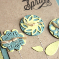 Welcome Spring Card - detail