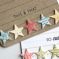 Simple Stars Journal Cards - detail