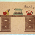 Thank You Desk Card