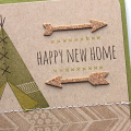 Happy New Home Card - detail