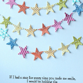 Simple Stars garland