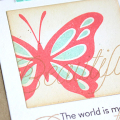 Beautiful World Card - detail