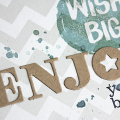 Enjoy Your Birthday Card - detail