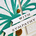 With Sympathy Card Detail