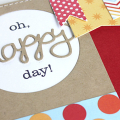 Oh, Happy Day Card - detail