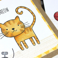 Tabby Cat Cards - detail