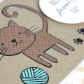 Purrfect Day Card - detail