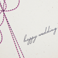 Supplies:

Stamps: No Strings Attached, Keep it Simple: Wedding
Ink: Raspberry Fizz, True Black
Cardstock: Rustic Cream