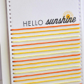 Hello Sunshine Card