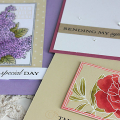 Botanical Blocks & Banner Sentiments Cards