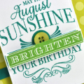 Brighten Your Birthday detail
