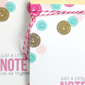 Just a Little Note card set
