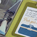 Pack Your Bags Layout - left side detail