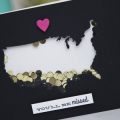 Supplies

Stamps: These United States

Ink: True Black

Cardstock: True Black, Rustic White, Raspberry Fizz

Dies: United States, Heart Prints

Other: Sequins (Pretty Pink Posh)