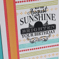 Birthday Stripes Card