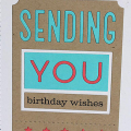 Sending Birthday Wishes Card