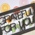 Grateful For You Card Detail