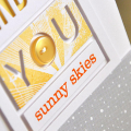 Sending You Sunny Skies Card Detail