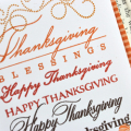 Thanksgiving Blessings detail