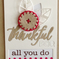 Thankful for All You Do card