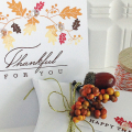 Thankful for you card and gift wrap
