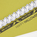 Supplies

Stamps: Haunted Borders, Keep It Simple: Halloween

Ink: True Black

Cardstock: White, Simply Chartreuse

Dies: Haunted Borders