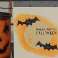 Batty Spooky Halloween Card