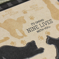 Nine Lives Card - detail