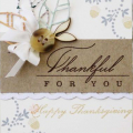 Thankful for You Card