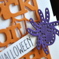 Happy Halloween Card Detail