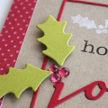 Holiday Joy Card - detail