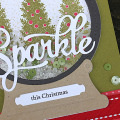 Sparkle This Christmas Card - detail