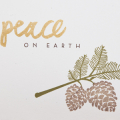 Supplies

Stamps: Peaceful Pinecones, Wet Paint: Holiday

Ink: Ripe Avocado, Classic Kraft, Dark Chocolate, gold

Cardstock: Rustic White

Other: corner chomper