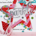 Leave a Little Sparkle...Card