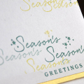 Season's Greetings Card Detail