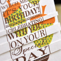 Celebrating On Your Day Card Detail