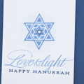 Supplies

Stamps: Festival of Lights, Keep It Simple: Hanukkah
Ink: Blueberry Sky, Spring Rain, Enchanted Evening
Cardstock: White, Enchanted Evening
Card Size: A2