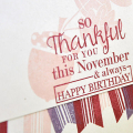 So Thankful For You Card Detail