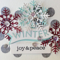 Winter Joy and Peace card